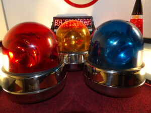 FEDERAL SIGNAL MODEL 17-C FIRE TRUCK POLE LIGHT